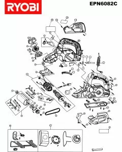 Buy A Ryobi EPN6082C Spare part or Replacement part for Your Planers and Fix Your Machine Today